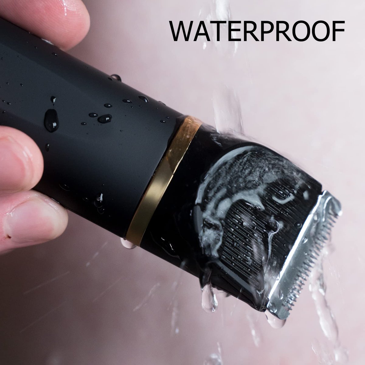 OLOV Electric Groin Hair Trimmer Replacement Blade Head - Complete Attachment with Hygienic Ceramic Blade (Black) - görsel 7