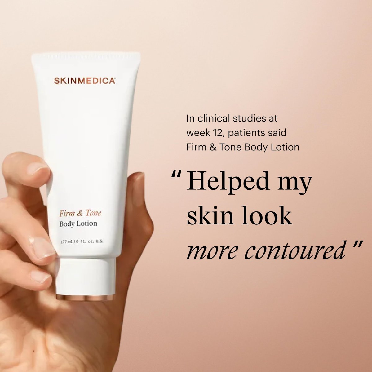 SkinMedica Firm & Tone Lotion for Body - Anti-Aging Body Moisturizer for Firm, Youthful & Toned Skin, 6 Fl Oz Avelisse
