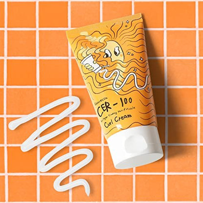 Elizavecca CER-100 Collagen Coating Hair A+ Muscle Curl Cream - 4.06 Fl Oz