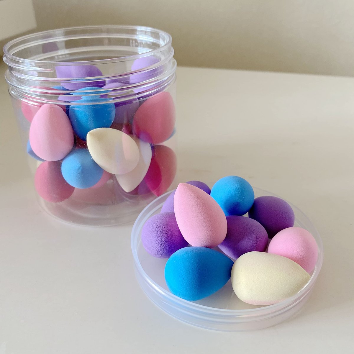 30-Piece Mini Makeup Sponge Blender Set - Precision Beauty Sponges for Foundation, Concealer, Eyeshadow & Contouring - görsel 9