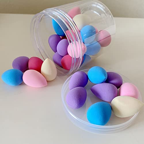30-Piece Mini Makeup Sponge Blender Set - Precision Beauty Sponges for Foundation, Concealer, Eyeshadow & Contouring - görsel 2
