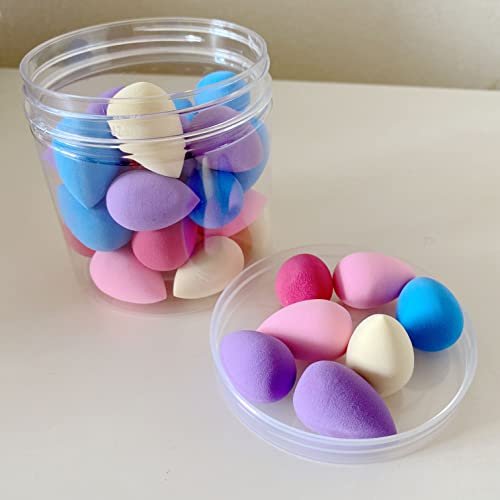 30-Piece Mini Makeup Sponge Blender Set - Precision Beauty Sponges for Foundation, Concealer, Eyeshadow & Contouring - görsel 8
