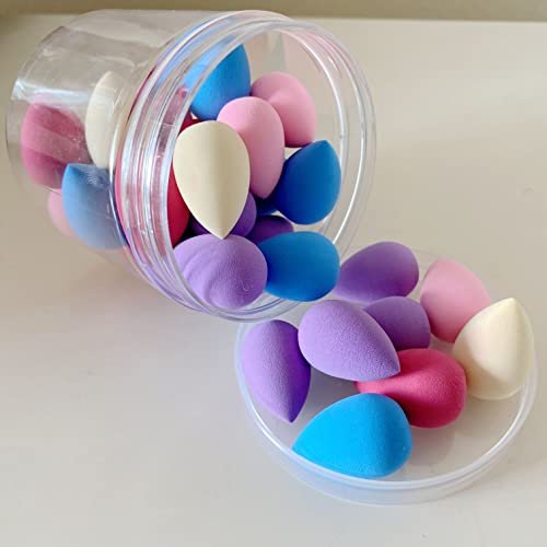 30-Piece Mini Makeup Sponge Blender Set - Precision Beauty Sponges for Foundation, Concealer, Eyeshadow & Contouring - görsel 4