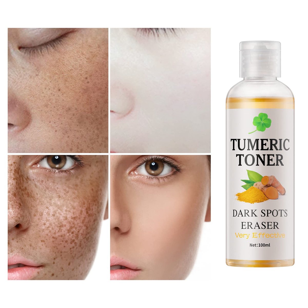 YAFUSIPE Turmeric Dark Spot Corrector Toner – Hydrating Facial Toner for Acne Prone Skin, Dark Spot Correcting Face Toner for All Skin Types, 3.4 oz Avelisse