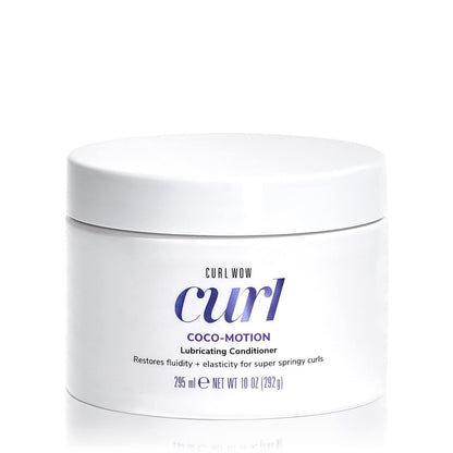 COLOR WOW Curl Wow Coco-motion Lubricating Conditioner – Weightless Moisture for Silky, Bouncy Curls (10 Fl Oz)