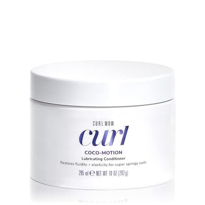 COLOR WOW Curl Wow Coco-motion Lubricating Conditioner – Weightless Moisture for Silky, Bouncy Curls (10 Fl Oz)