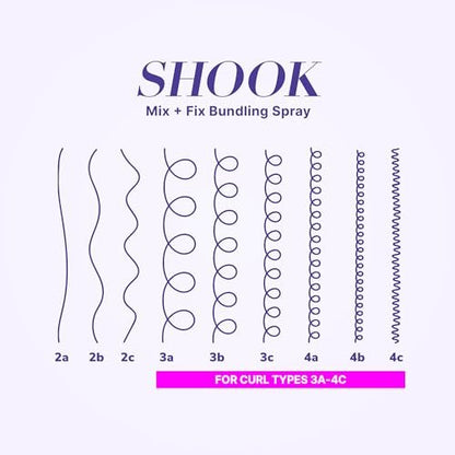 COLOR WOW Curl Wow Shook Mix + Fix Bundling Spray – Shake-to-Activate Curl Defining Spray for Glossy, Frizz-Free Curls, 10 Fl Oz Avelisse