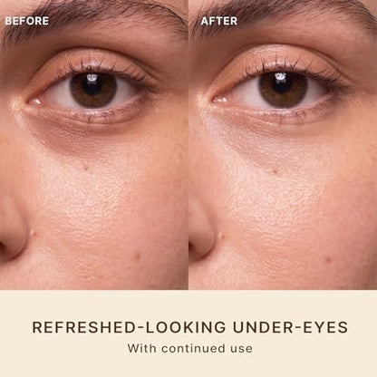 Beauty by Earth Caffeine Eye Cream for Puffiness & Bags Under Eyes - USA Made with Natural & Organic Ingredients, Under Eye Cream for Dark Circles with Glycerin & Vitamin E, Brightens & Refreshes Avelisse
