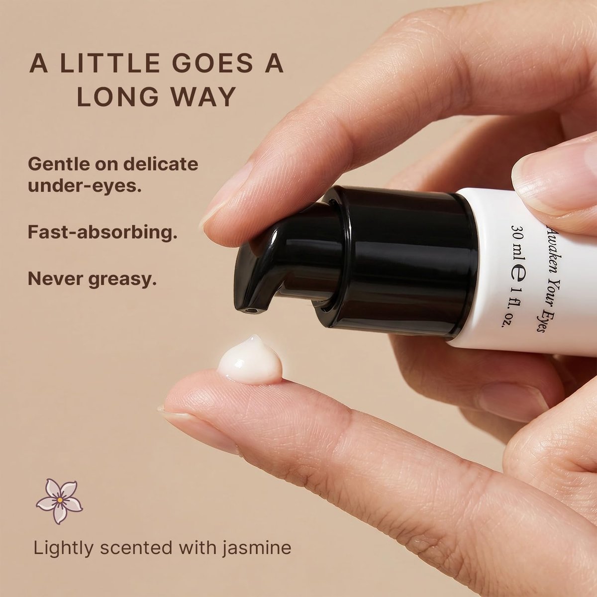 Beauty by Earth Caffeine Eye Cream for Puffiness & Bags Under Eyes - USA Made with Natural & Organic Ingredients, Under Eye Cream for Dark Circles with Glycerin & Vitamin E, Brightens & Refreshes Avelisse