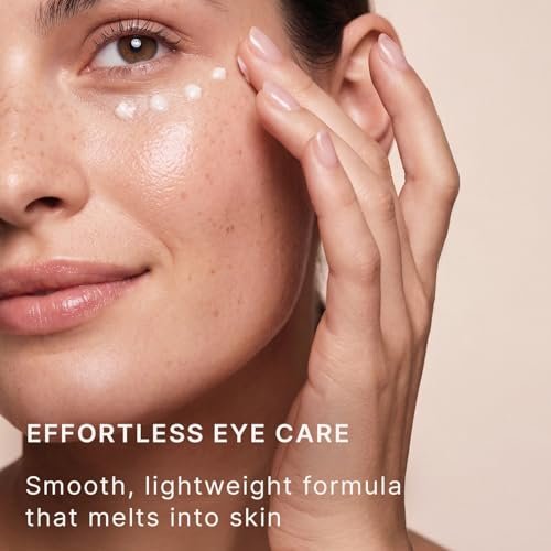 Beauty by Earth Caffeine Eye Cream for Puffiness & Bags Under Eyes - USA Made with Natural & Organic Ingredients, Under Eye Cream for Dark Circles with Glycerin & Vitamin E, Brightens & Refreshes Avelisse