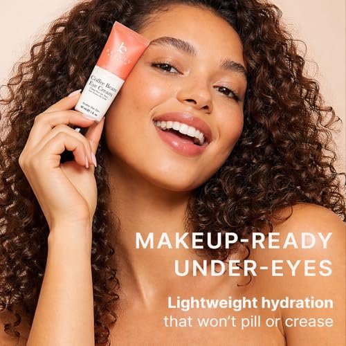 Beauty by Earth Caffeine Eye Cream for Puffiness & Bags Under Eyes - USA Made with Natural & Organic Ingredients, Under Eye Cream for Dark Circles with Glycerin & Vitamin E, Brightens & Refreshes Avelisse