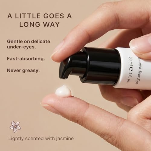 Beauty by Earth Caffeine Eye Cream for Puffiness & Bags Under Eyes - USA Made with Natural & Organic Ingredients, Under Eye Cream for Dark Circles with Glycerin & Vitamin E, Brightens & Refreshes Avelisse