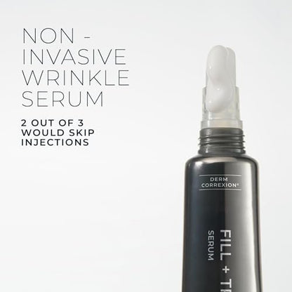 RoC Derm Correxion Fill + Treat Advanced Retinol Serum with Hyaluronic Acid for Crow's Feet, 11 Wrinkles & Laugh Lines, 0.5 fl oz Avelisse