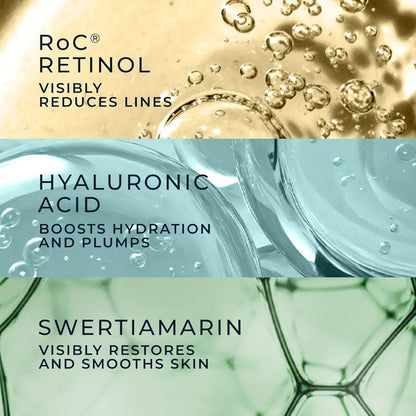 RoC Derm Correxion Neck Cream with Hyaluronic Acid + Advanced Retinol - Visibly Tighten & Lift Horizontal Neck Lines, 1.7 oz Avelisse