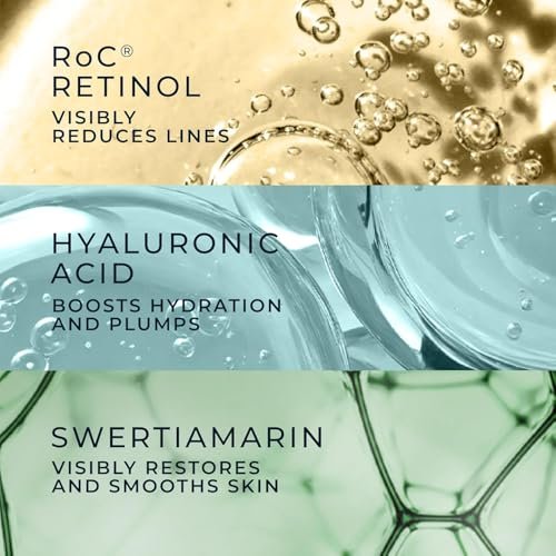 RoC Derm Correxion Neck Cream with Hyaluronic Acid + Advanced Retinol - Visibly Tighten & Lift Horizontal Neck Lines, 1.7 oz Avelisse