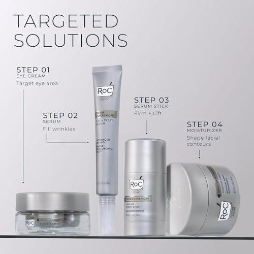 RoC Derm Correxion Neck Cream with Hyaluronic Acid + Advanced Retinol - Visibly Tighten & Lift Horizontal Neck Lines, 1.7 oz Avelisse