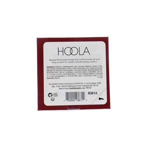 Benefit Cosmetics Hoola Bronzer – Natural Matte Bronzer for Face, Hoola Shade, 0.28 oz Avelisse