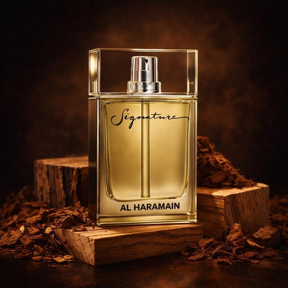 Al Haramain Signature Rose Gold Eau de Parfum for Women - 3.4 oz - Enchanting Floral Oriental Fragrance with Bergamot, Jasmine, Amber