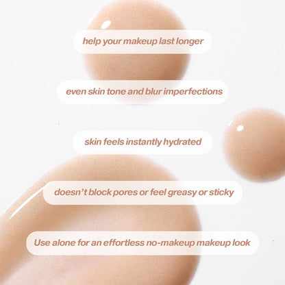ICONIC LONDON Underglow Blurring Primer - Universal Shade, 0.91 Fl Oz - Cruelty-Free Vegan Makeup Primer for Radiant Glow Avelisse