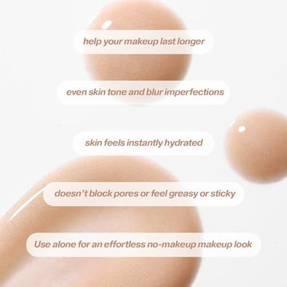 ICONIC LONDON Underglow Blurring Primer - Universal Shade, 0.91 Fl Oz - Cruelty-Free Vegan Makeup Primer for Radiant Glow Avelisse