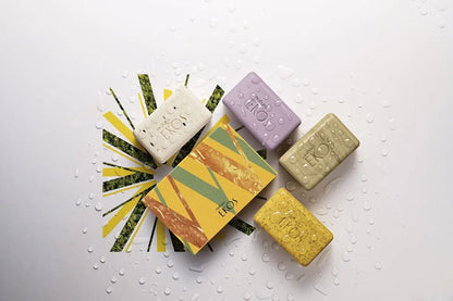 natura Exfoliating Bar Soap Set – Natural Amazonian Body Soap with Brazil Nut, Andiroba, Açaí & Passion Fruit – Vegan Moisturizing Cleansing Bars – 4 Pack (3.5 oz Each) Avelisse