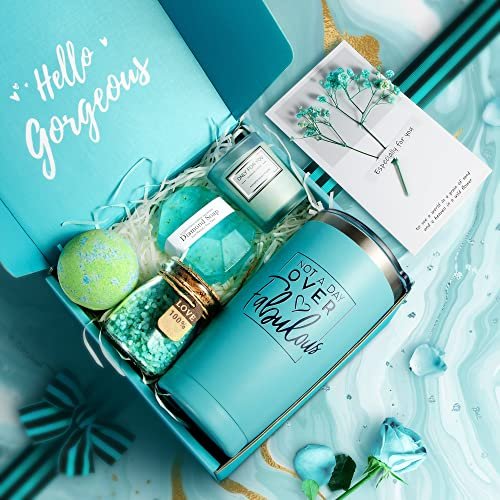 Luxury Spa Gift Basket Set for Women – Relaxing Bath Gifts for Mom, Wife, Sister, Best Friend, Daughter, Coworker, Nurse Avelisse