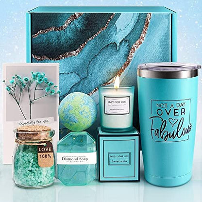 Luxury Spa Gift Basket Set for Women – Relaxing Bath Gifts for Mom, Wife, Sister, Best Friend, Daughter, Coworker, Nurse Avelisse