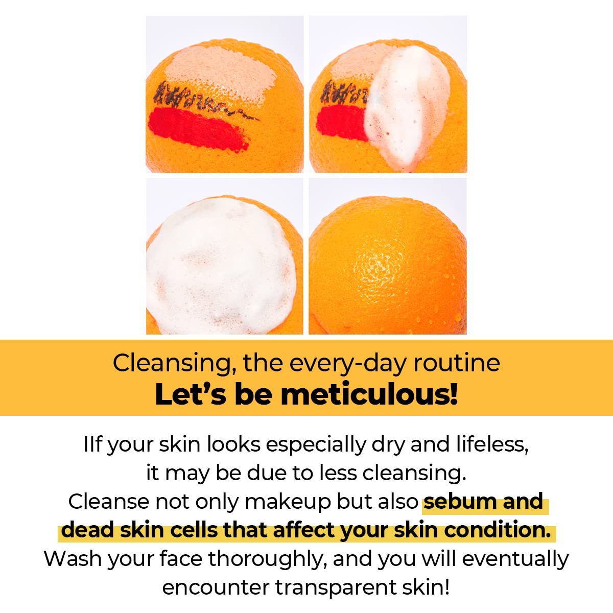 numbuzin No.2 Deep Clean Fresh Cream Cleanser - Gentle Exfoliating Foam Cleanser for Blackheads, Excess Oil & Dead Skin Cells, 4.05 fl. oz. - görsel 11
