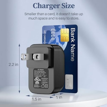 DONYOIE 5V Charger for Skull Shaver Power Cord - Compatible with Pitbull Gold/Silver Pro, Butterfly Kiss Cordless Trimmer AC Adapter Avelisse