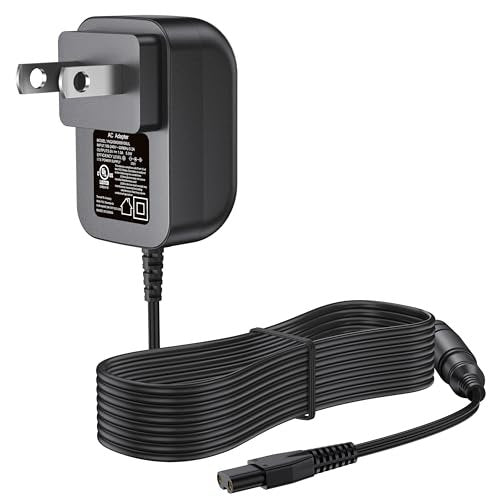 DONYOIE 5V Charger for Skull Shaver Power Cord - Compatible with Pitbull Gold/Silver Pro, Butterfly Kiss Cordless Trimmer AC Adapter Avelisse