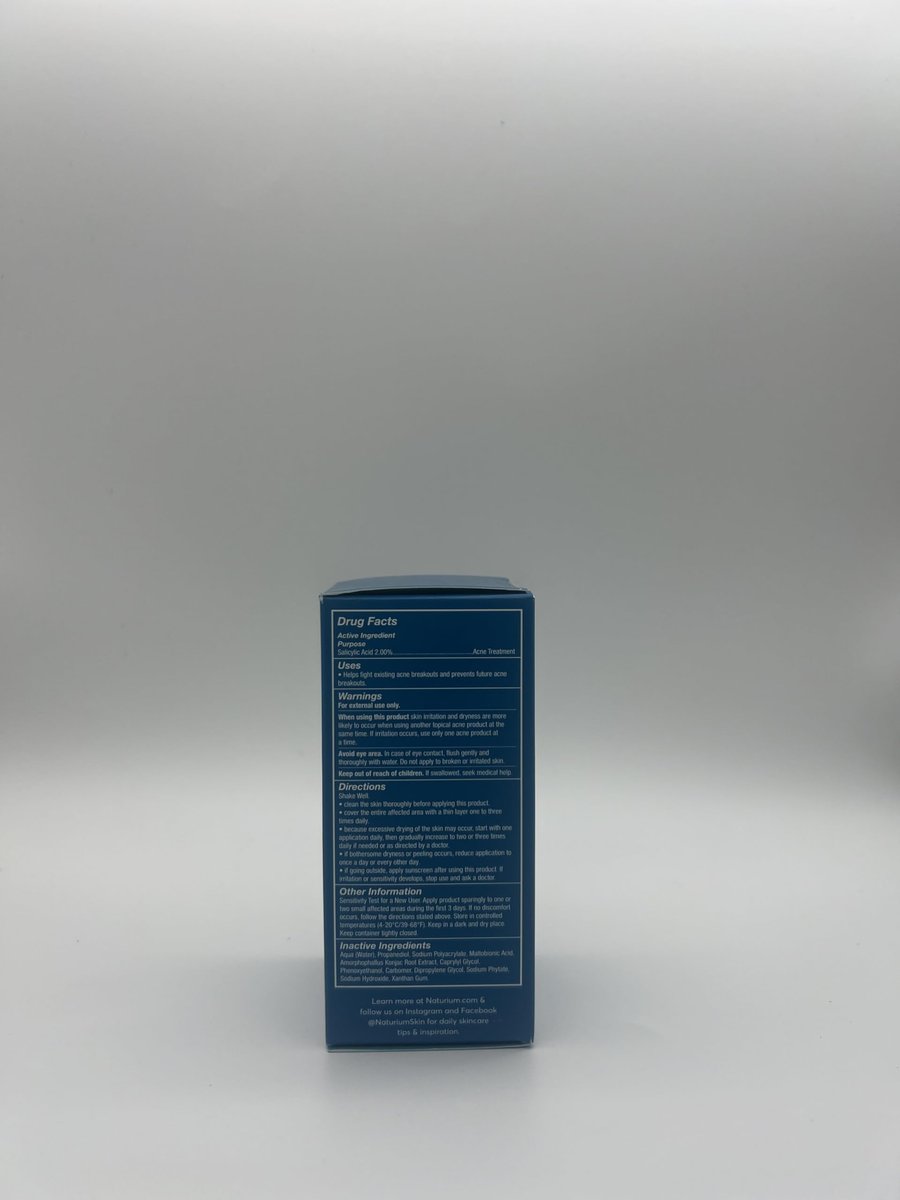 Naturium Salicylic Acid Serum 2% - Blemish Treatment with Maltobionic Acid, 1 oz Avelisse