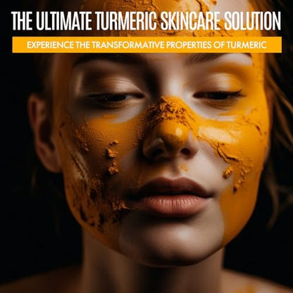 Healov Turmeric Oil for Face & Body – All Natural Skin Brightening Oil for Dark Spots, Acne, and Uneven Tone – Pure Turmeric Skincare Treatment for All Skin Types