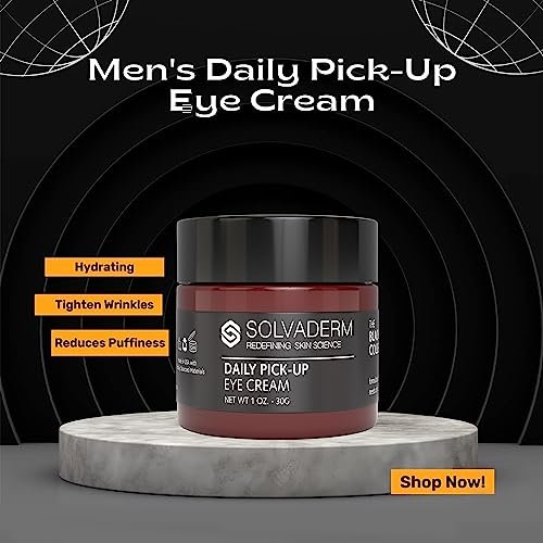 Solvaderm Blackstone Collection Men’s Face Cream – Anti-Aging Moisturizer for Men with Peptides & Antioxidants – Hydrating, Firming, Non-Greasy Daily Skincare for All Skin Types – 1 oz - görsel 6