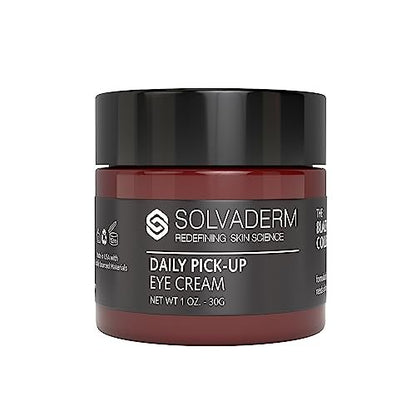 Solvaderm Blackstone Collection Men’s Face Cream – Anti-Aging Moisturizer for Men with Peptides & Antioxidants – Hydrating, Firming, Non-Greasy Daily Skincare for All Skin Types – 1 oz
