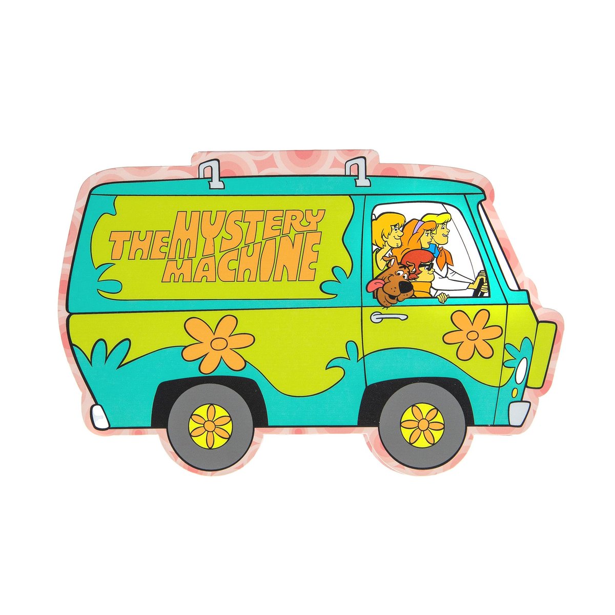 Mad Beauty Scooby-Doo Mystery Machine Eye Shadow Palette – Cruelty-Free Metallic Shimmers & Pressed Glitter, Travel-Ready with Mirror - görsel 5