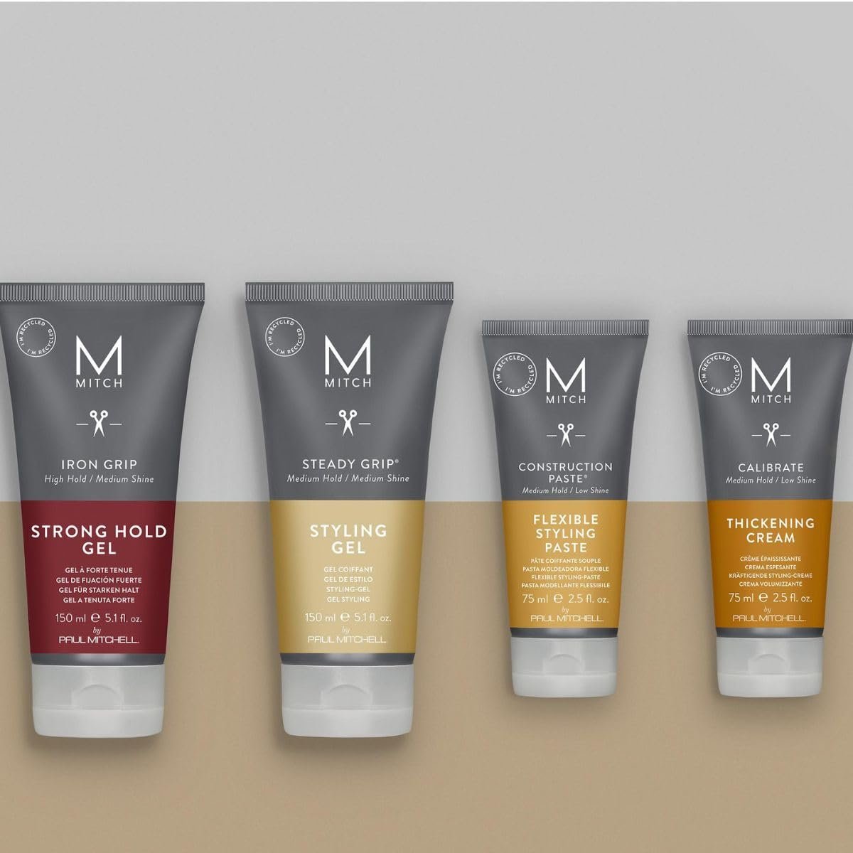 MITCH by Paul Mitchell Calibrate Thickening Cream – Medium Hold, Low Shine, for All Hair Types (2.5 fl. oz) Avelisse