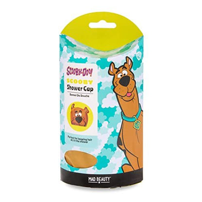 MAD BEAUTY Scooby-Doo Shower Cap – Nostalgic PVC Shower Cap for Adults, Keeps Hair Dry