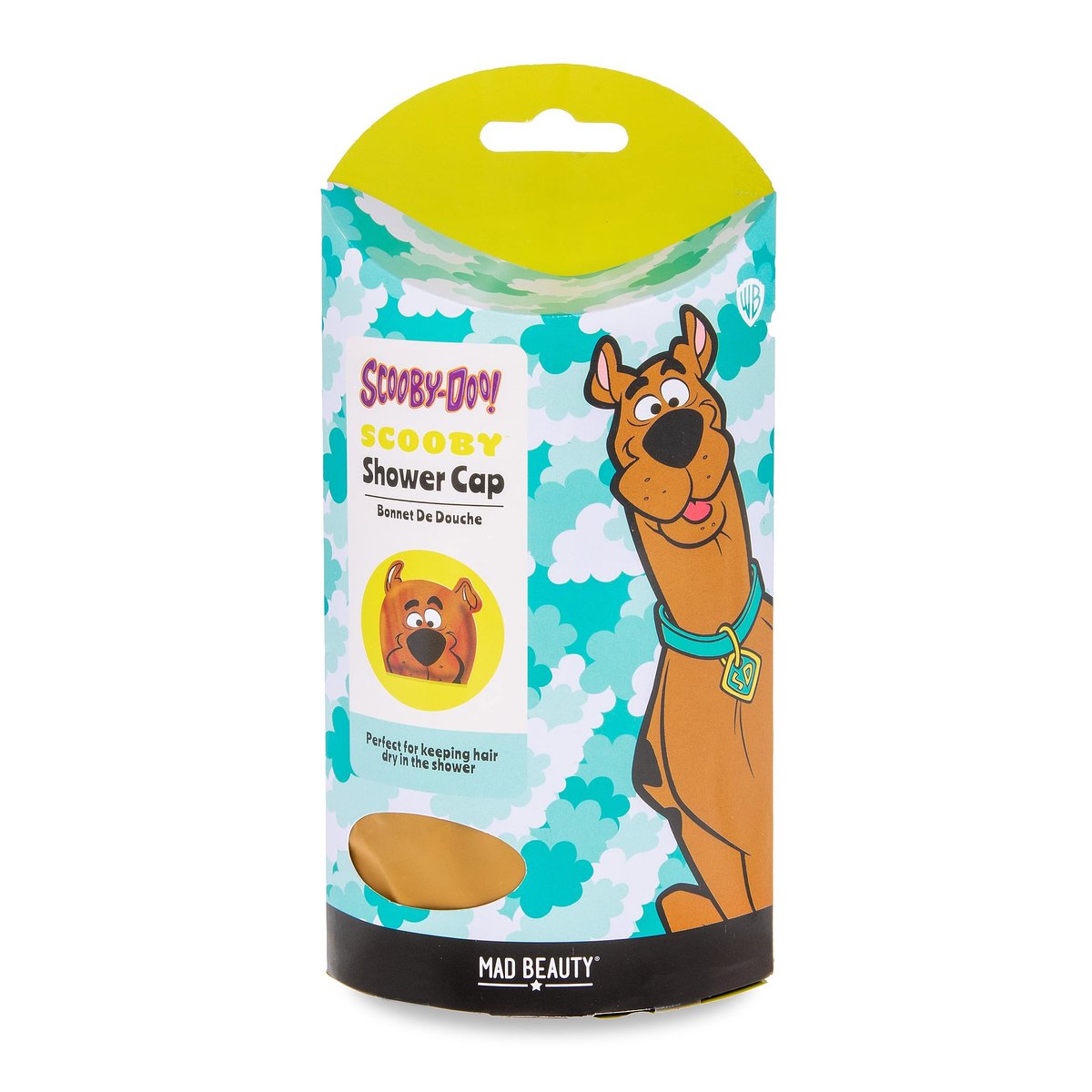MAD BEAUTY Scooby-Doo Shower Cap – Nostalgic PVC Shower Cap for Adults, Keeps Hair Dry - görsel 3