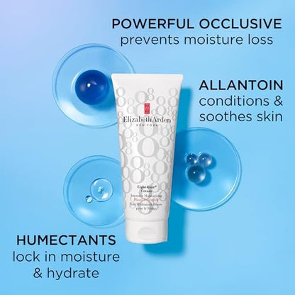 Elizabeth Arden Eight Hour Cream Intensive Moisturizing Hand Treatment - 6.8 oz Non-Greasy Hydrating Lotion for Dry, Cracked Skin