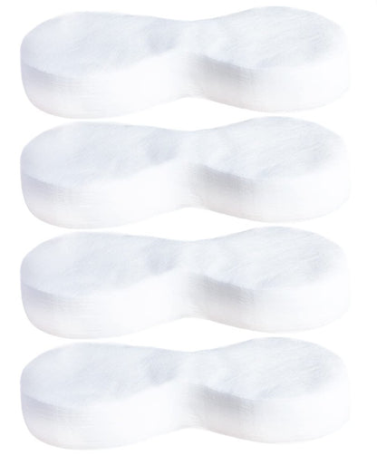 Arcemain 400 Sheets Disposable Non-Woven Eye Mask Paper - DIY Cotton Eye Pillow Covers for Skincare Spa & Moisture Retention