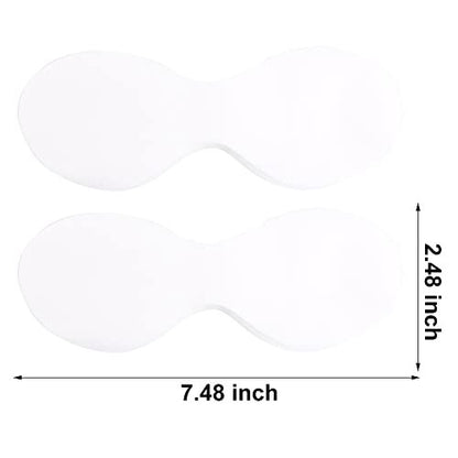 Arcemain 400 Sheets Disposable Non-Woven Eye Mask Paper - DIY Cotton Eye Pillow Covers for Skincare Spa & Moisture Retention