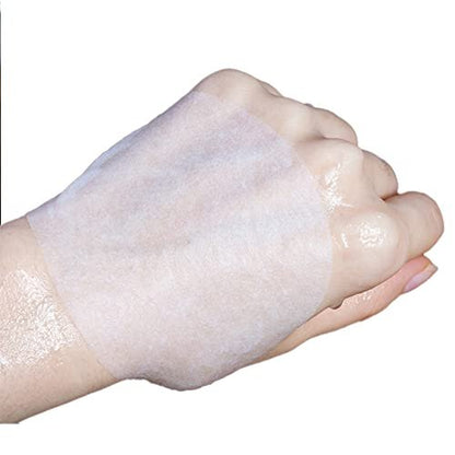 Arcemain 400 Sheets Disposable Non-Woven Eye Mask Paper - DIY Cotton Eye Pillow Covers for Skincare Spa & Moisture Retention