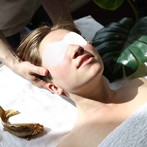 Arcemain 400 Sheets Disposable Non-Woven Eye Mask Paper - DIY Cotton Eye Pillow Covers for Skincare Spa & Moisture Retention - görsel 4