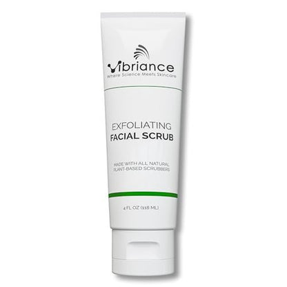 Vibriance Ultra-Gentle Face Scrub - Exfoliating Facial Wash for All Skin Types, 4 fl oz Avelisse