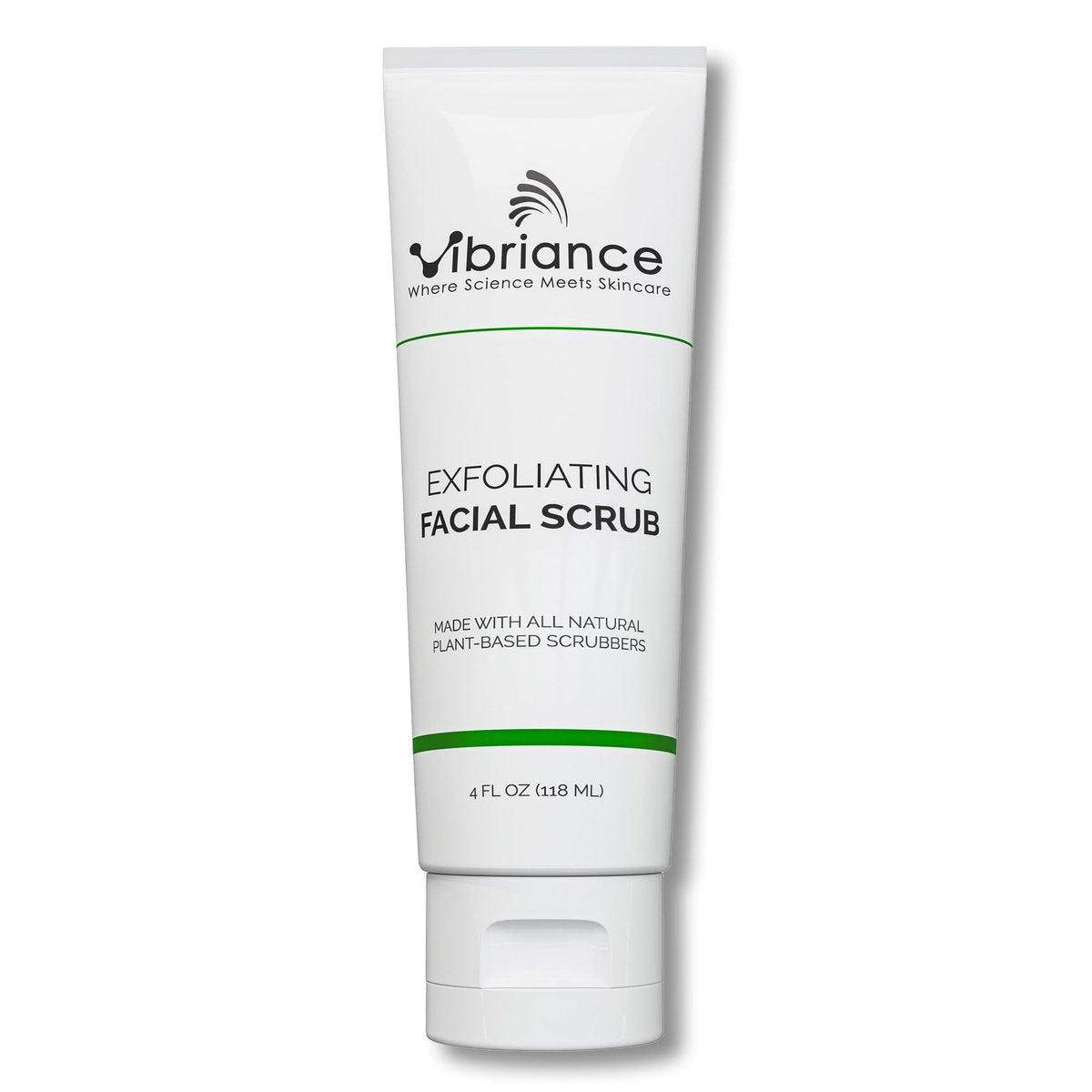 Vibriance Ultra-Gentle Face Scrub - Exfoliating Facial Wash for All Skin Types, 4 fl oz Avelisse