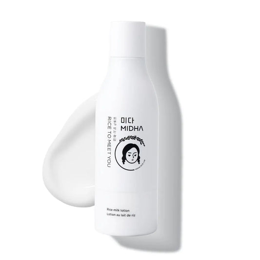 MIDHA Rice Milk Lotion – Deep Hydration & Soothing Care for Radiant, Glowing Complexion (6.76 fl oz / 200 ml) Avelisse