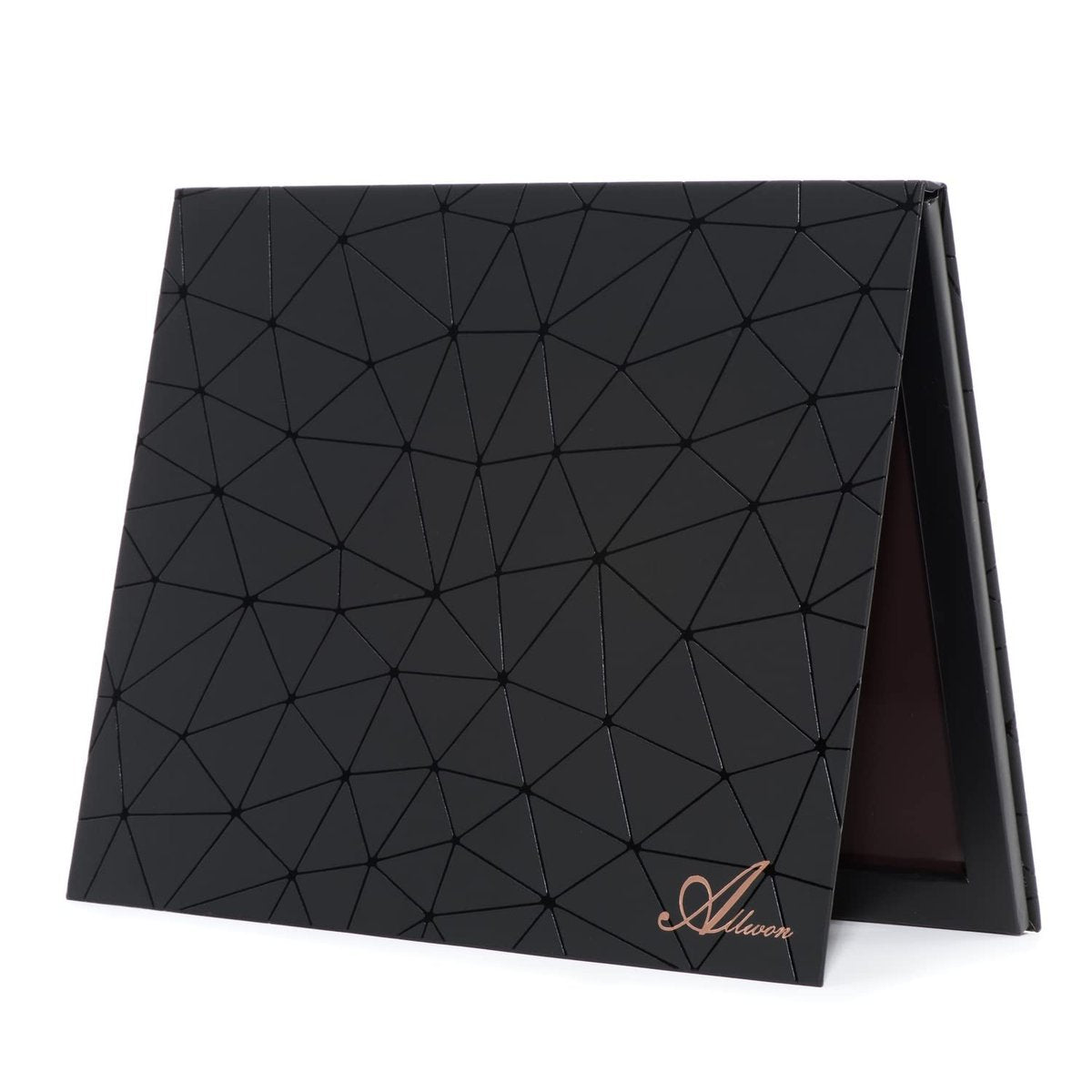 Allwon Extra Large Magnetic Palette - Empty Makeup Palette for Eyeshadow, Lipstick, Blush & Powder (Diamond Shape, Black) - görsel 1