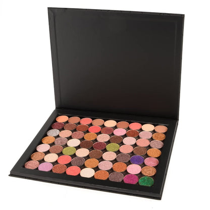 Allwon Extra Large Magnetic Palette - Empty Makeup Palette for Eyeshadow, Lipstick, Blush & Powder (Diamond Shape, Black)
