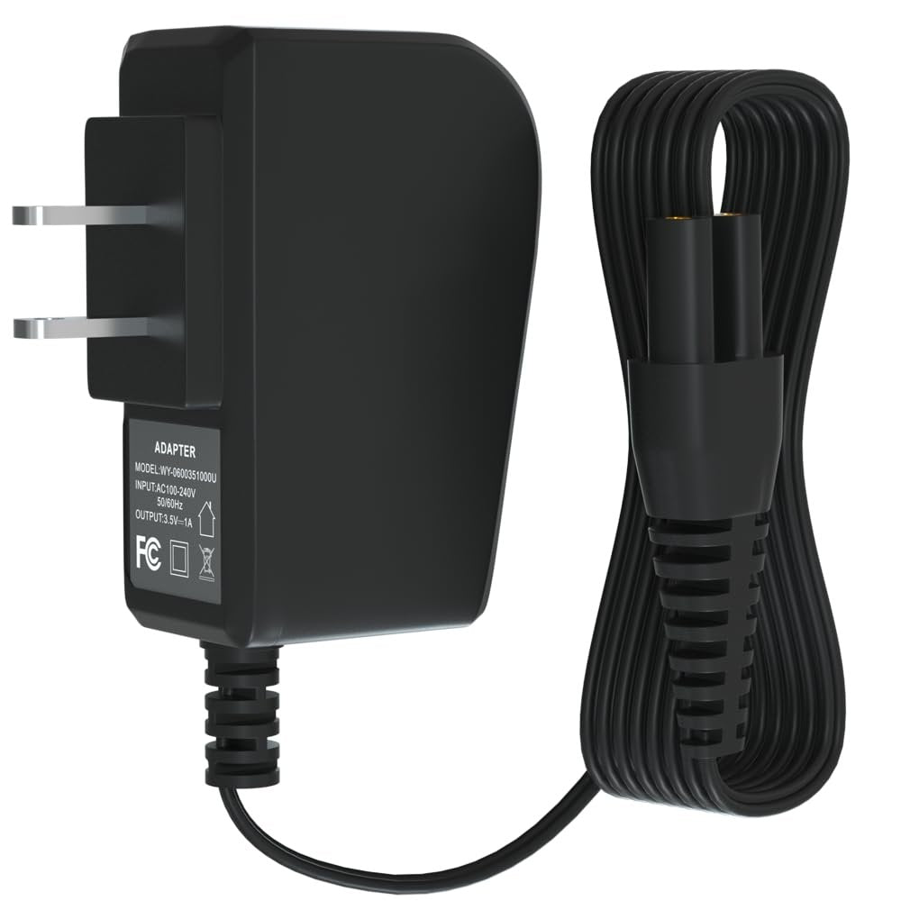 HYGAMOCC 3.5V Hair Clipper Charger Replacement for Wahl Color Pro 9649 Cordless Clipper & Trimmer - 6.6FT Power Cord Adapter (Black) - görsel 2