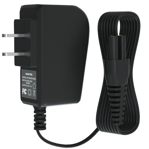 HYGAMOCC 3.5V Hair Clipper Charger Replacement for Wahl Color Pro 9649 Cordless Clipper & Trimmer - 6.6FT Power Cord Adapter (Black) - görsel 1